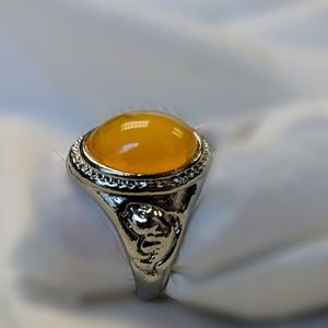 4 for 8$ Fashion Silver Rhinestone Ring S 10